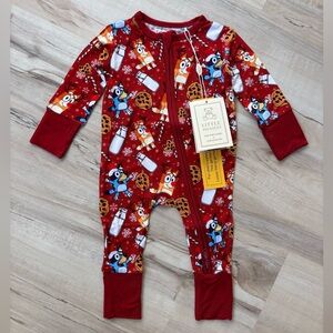 3-6m Bluey Bamboo Zippy